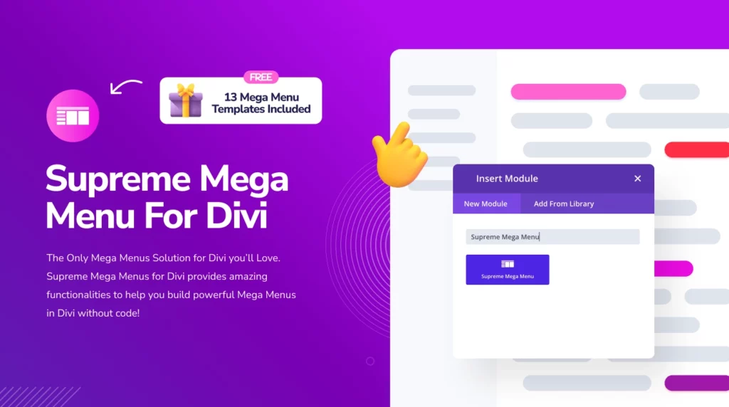 Supreme Mega Menu For Divi Pro 1.0.1