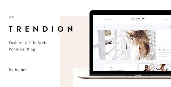 Trendion – Lifestyle Blog and Magazine Theme 1.1.7