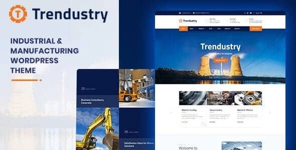 Trendustry – Industrial & Manufacturing WordPress Theme 1.0.9