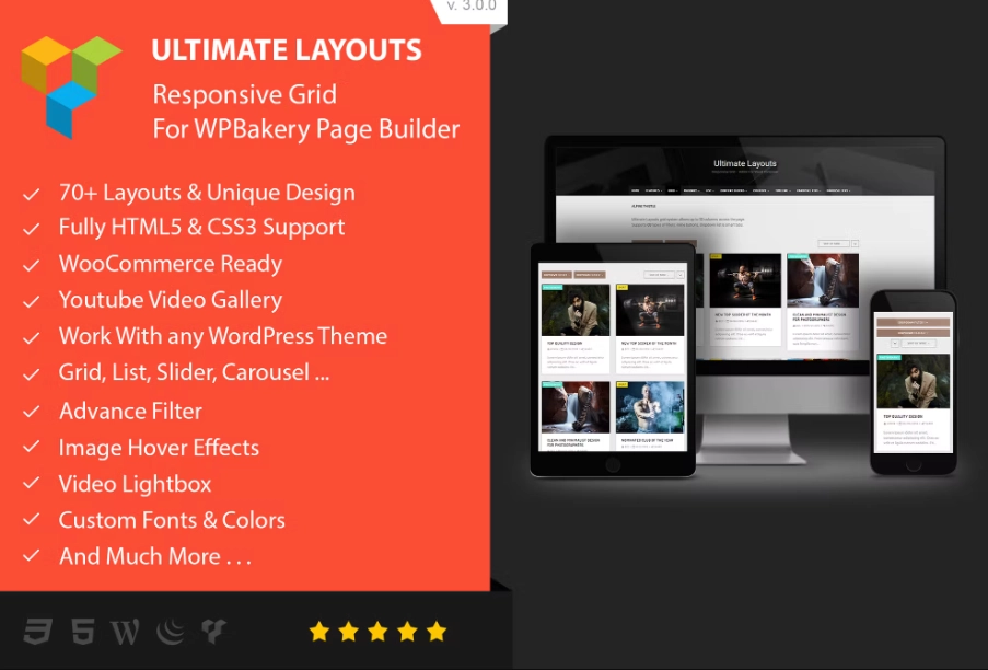 Ultimate Layouts – Addon For WPBakery Page Builder 3.0.8