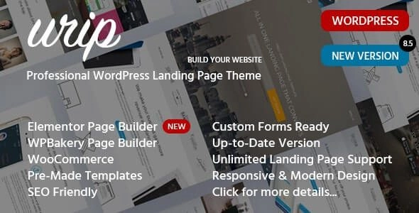 Urip – Marketing Landing Page 8.4.4