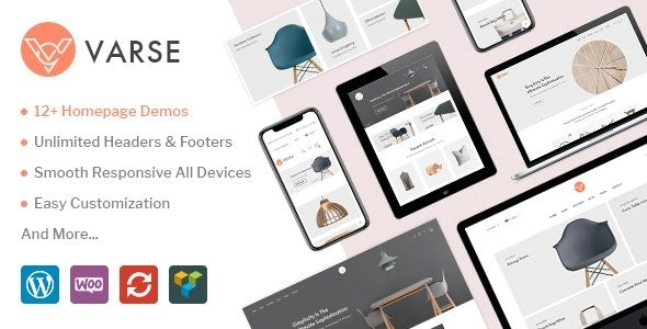 Varse – WooCommerce AJAX WordPress Theme 1.0.0