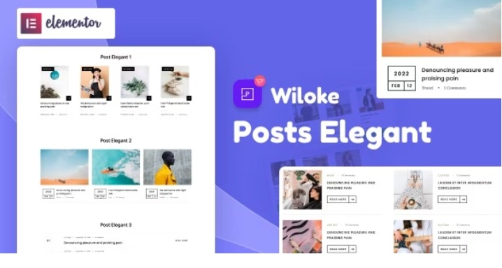 Wiloke Post Elegant Addon for Elementor 1.0.17