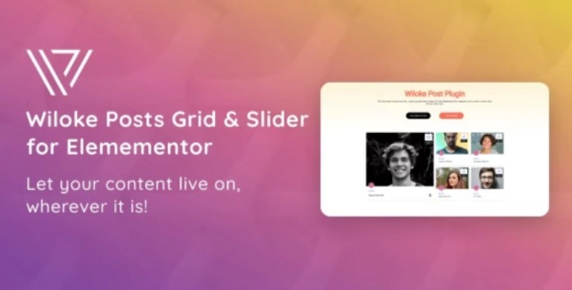Wiloke Posts Grid & Slider for Elementor 1.0.0