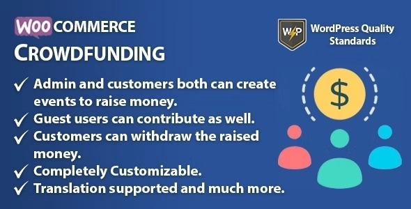WooCommerce Crowdfunding | Event Fund Pool 1.0.0