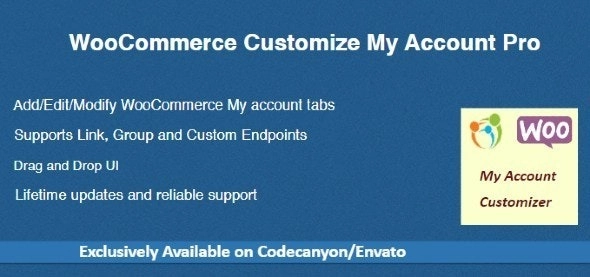 WooCommerce Customize My Account Pro 1.9.3