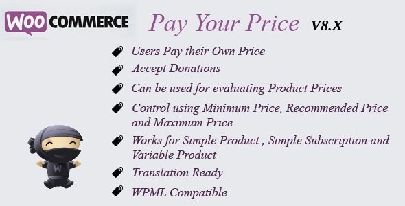 WooCommerce Pay Your Price 8.3