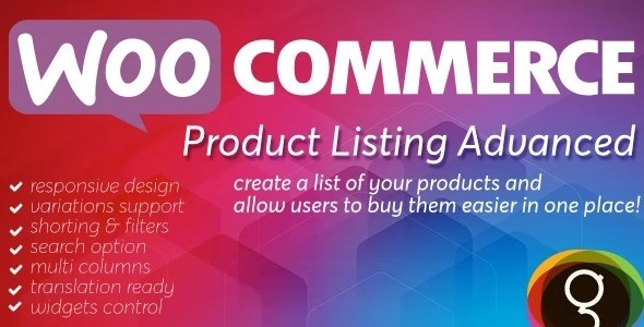 WooCommerce Product List Advanced 1.0.1