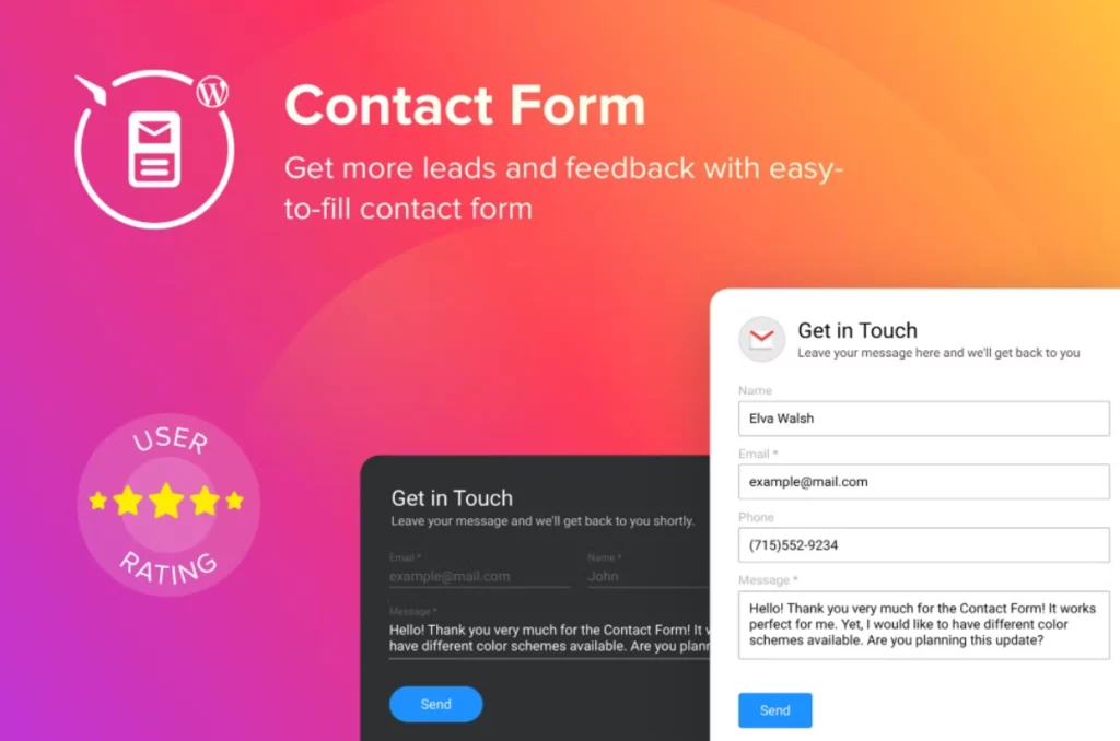 WordPress Contact Form Plugin 2.3.1