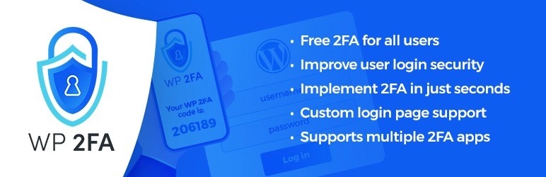 WP 2FA – Two-factor authentication for WordPress 2.5.0