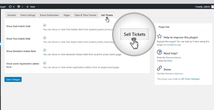 WP Event Manager – Sell Tickets 1.0.0