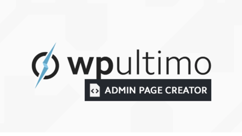 WP Ultimo – Admin Page Creator 1.8.5