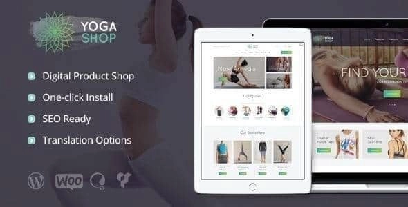 Yoga Shop – A Modern Sport Clothing & Equipment Store WordPress Theme 1.1