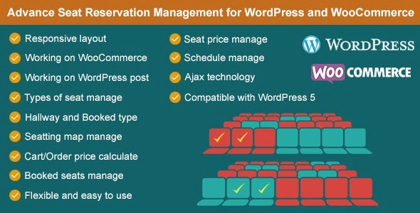 Advance Seat Reservation Management For Woocommerce 3.1