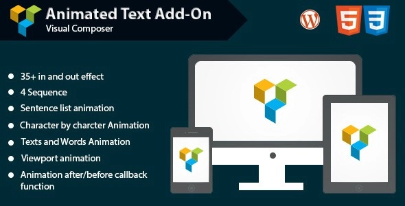 Animated Text Add On For Wpbakery Page Builder (formerly Visual Composer) 1.0