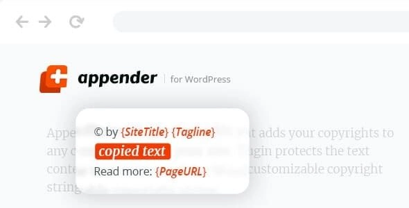 Appender Copycat Content Protection For Wordpress 1.0.2