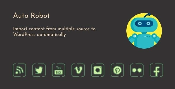 Auto Robot Wordpress Autoblogging Plugin 3.0.7