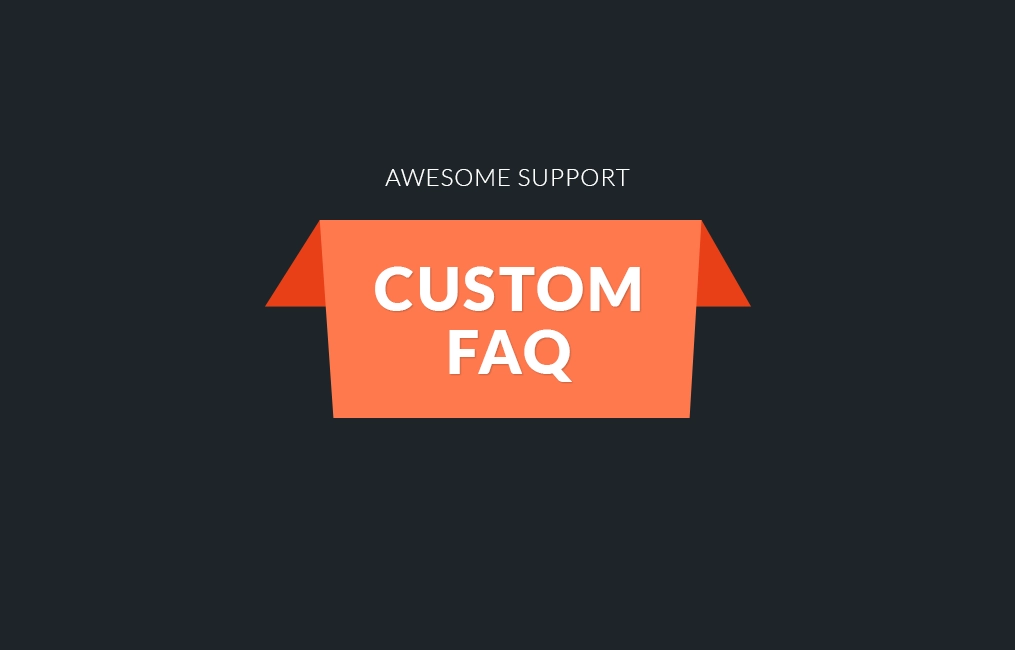 Awesome Support Custom Faq 2.2.0