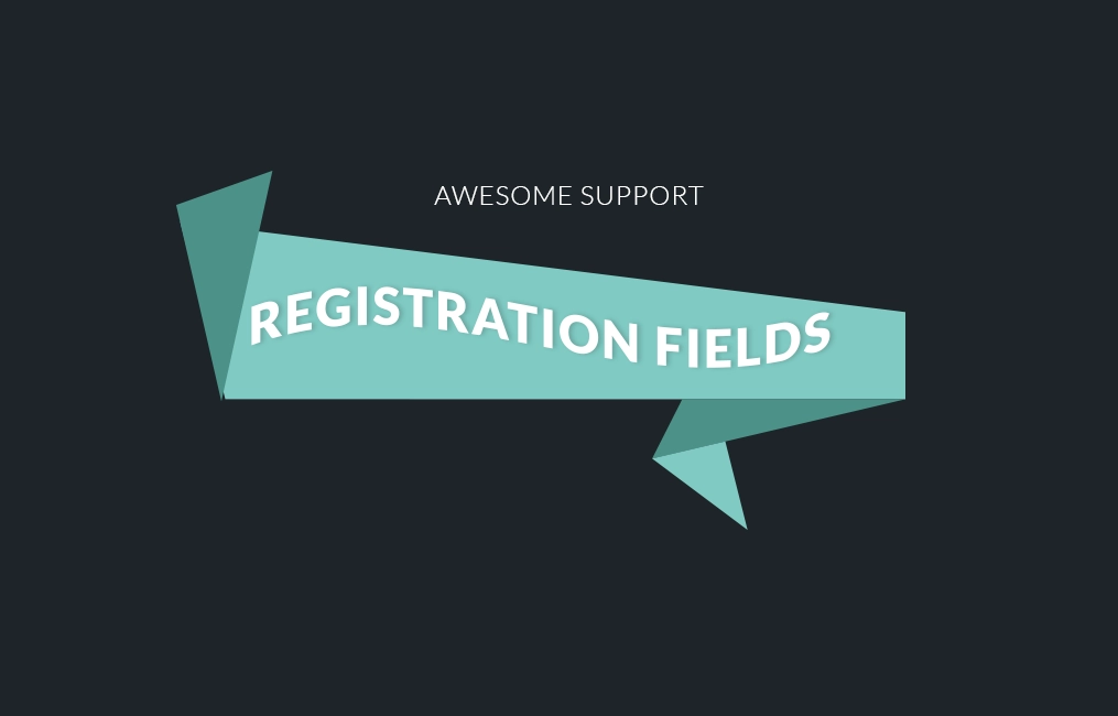 Awesome Support Custom User Registration Fields 1.1.3