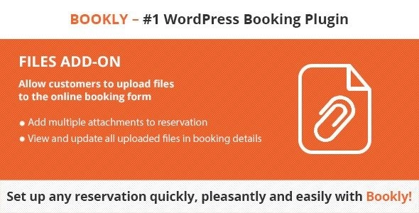 Bookly Files (add On) 3.3