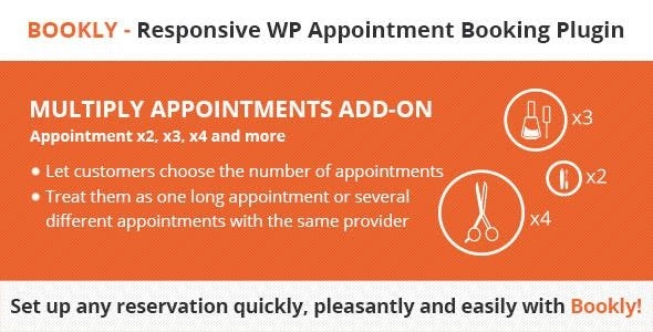 Bookly Multiply Appointments 2.6