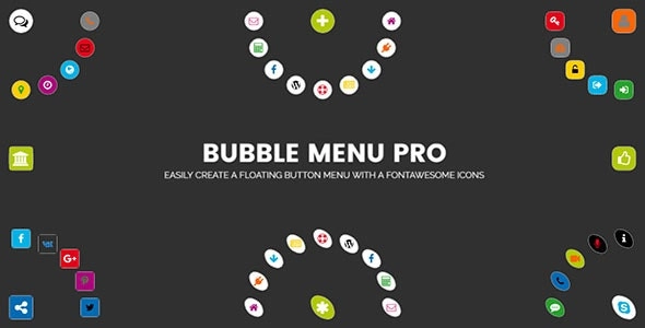 Bubble Menu Pro Creating Awesome Circle Menu With Icons 2.0