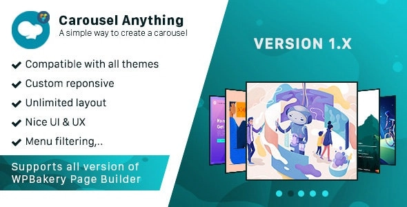 Carousel Anything Addon Wpbakery Page Builder (formerly Visual Composer) 1.3.3
