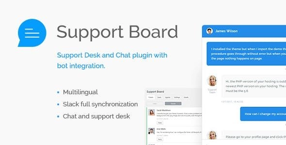 Chat Support Board Wordpress Chat Plugin 3.6.2