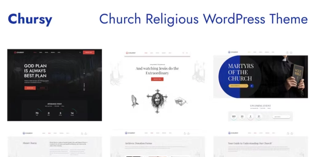 Chursy – Church Religious WordPress Theme 1.0.0