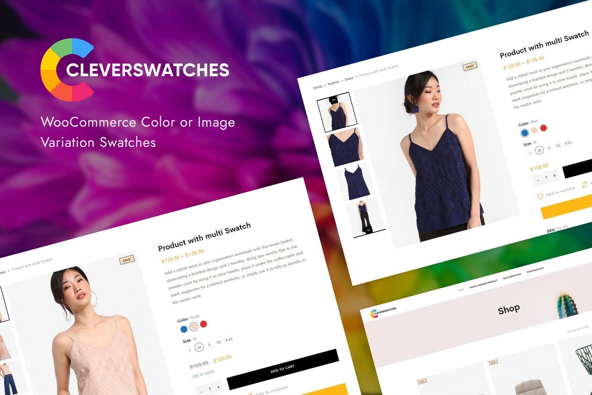 Cleverswatches Woocommerce Color Or Image Variation Swatches 2.2.3