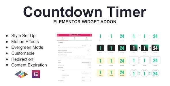 Countdown Timer Elementor Page Builder Addon 1.0.2