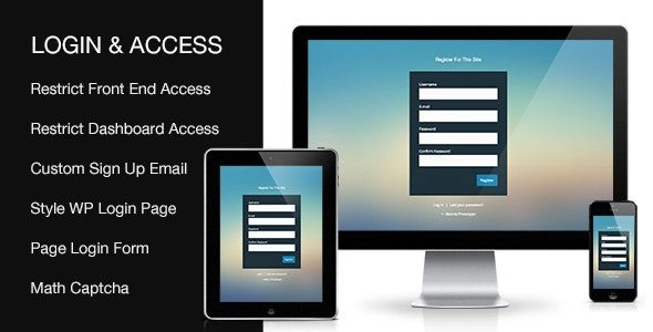 Custom Login & Access Wordpress Plugin 2.2.0