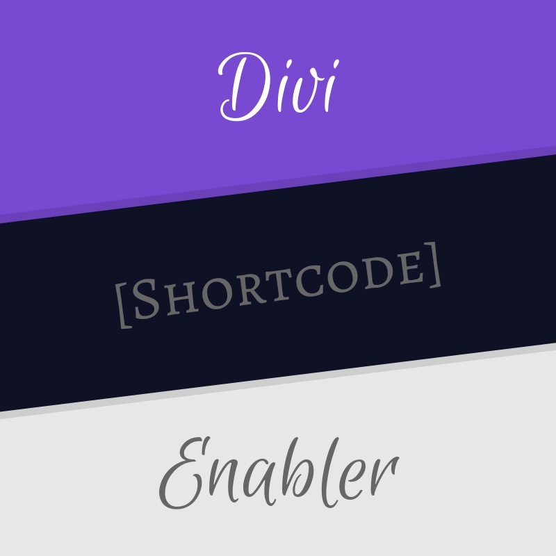 Divi Shortcode Enabler 1.1.7