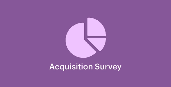 Easy Digital Downloads: Acquisition Survey 1.0.3