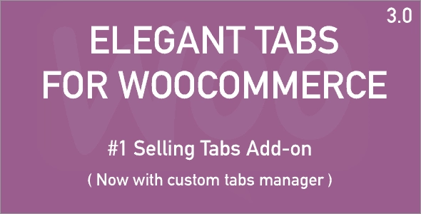 Elegant Tabs For Woocommerce 3.1.2