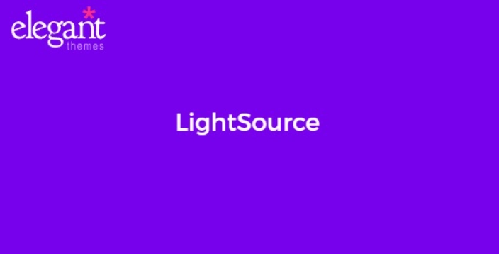 Elegant Themes Lightsource 4.3.13