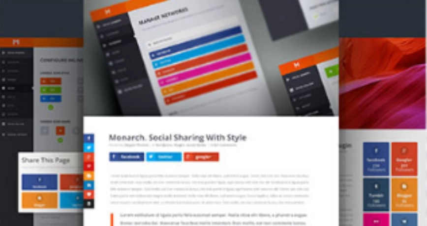 Elegant Themes Monarch Social Media Sharing 1.4.10