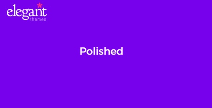 Elegant Themes Polished 4.5.13