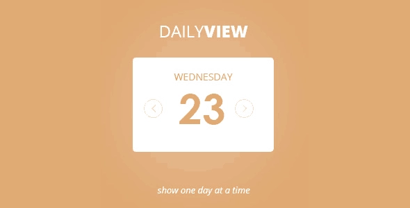Eventon Daily View Add On 2.0.5