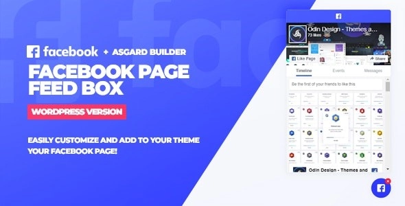 Facebook Page Feed Box Wordpress Plugin 1.0.0