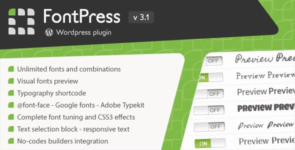Fontpress Wordpress Font Manager 3.3.7