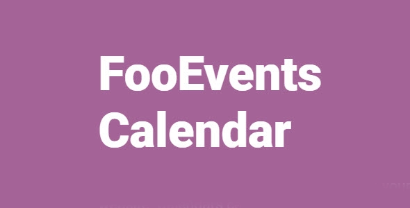 Fooevents Calendar 1.6.51