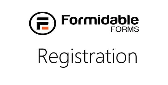 Formidable Registration 2.0.9