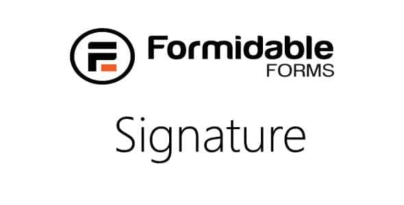 Formidable Signature Field 3.0.2