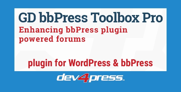 Gd Bbpress Toolbox Pro 7.2