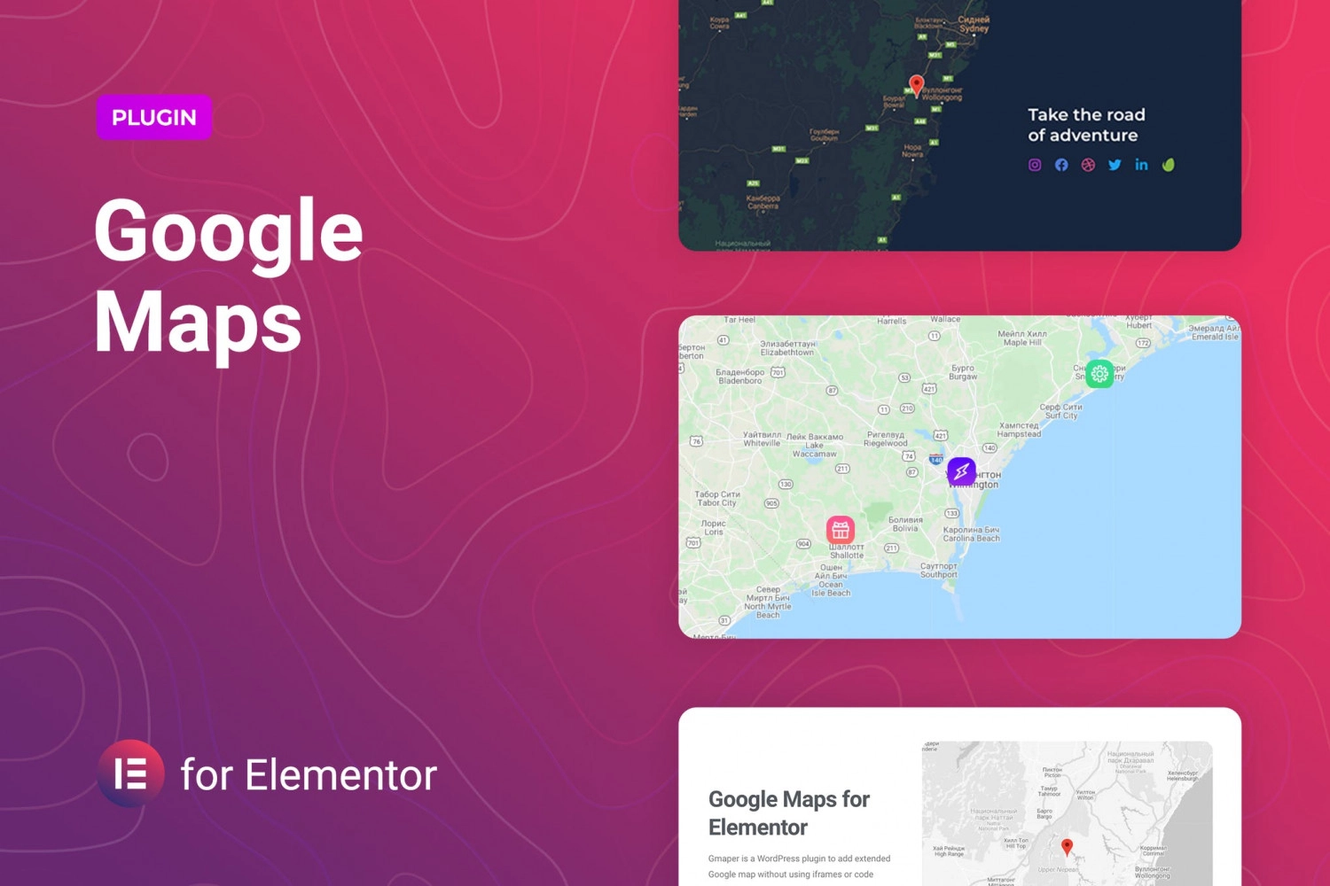 Gmaper – Google Maps For Elementor 1.0.4