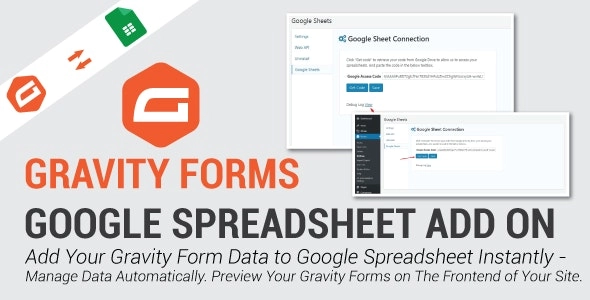 Gravity Form With Google Spreadsheet 1.0.9