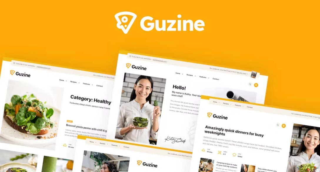 Guzine: Adsense Ready Magazine Wordpress Theme 1.2.1