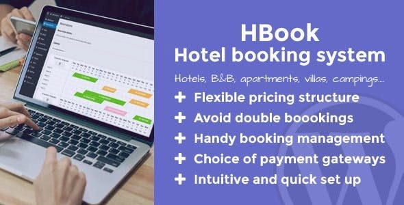 Hbook Hotel Booking System Wordpress Plugin 2.0.14