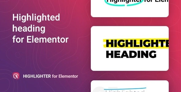 Highlighter – Highlighted Heading For Elementor 1.0.1